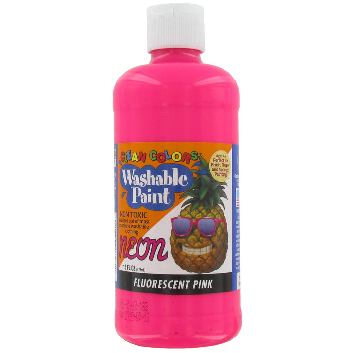 Fluorescent Pink Washable Paint Hobby Lobby 106963